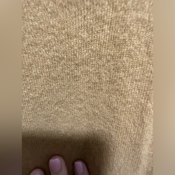 NAADAM, Soft by Naadam 100% Cashmere V Neck Sweater, Brown Size Medium - Picture 2 of 4